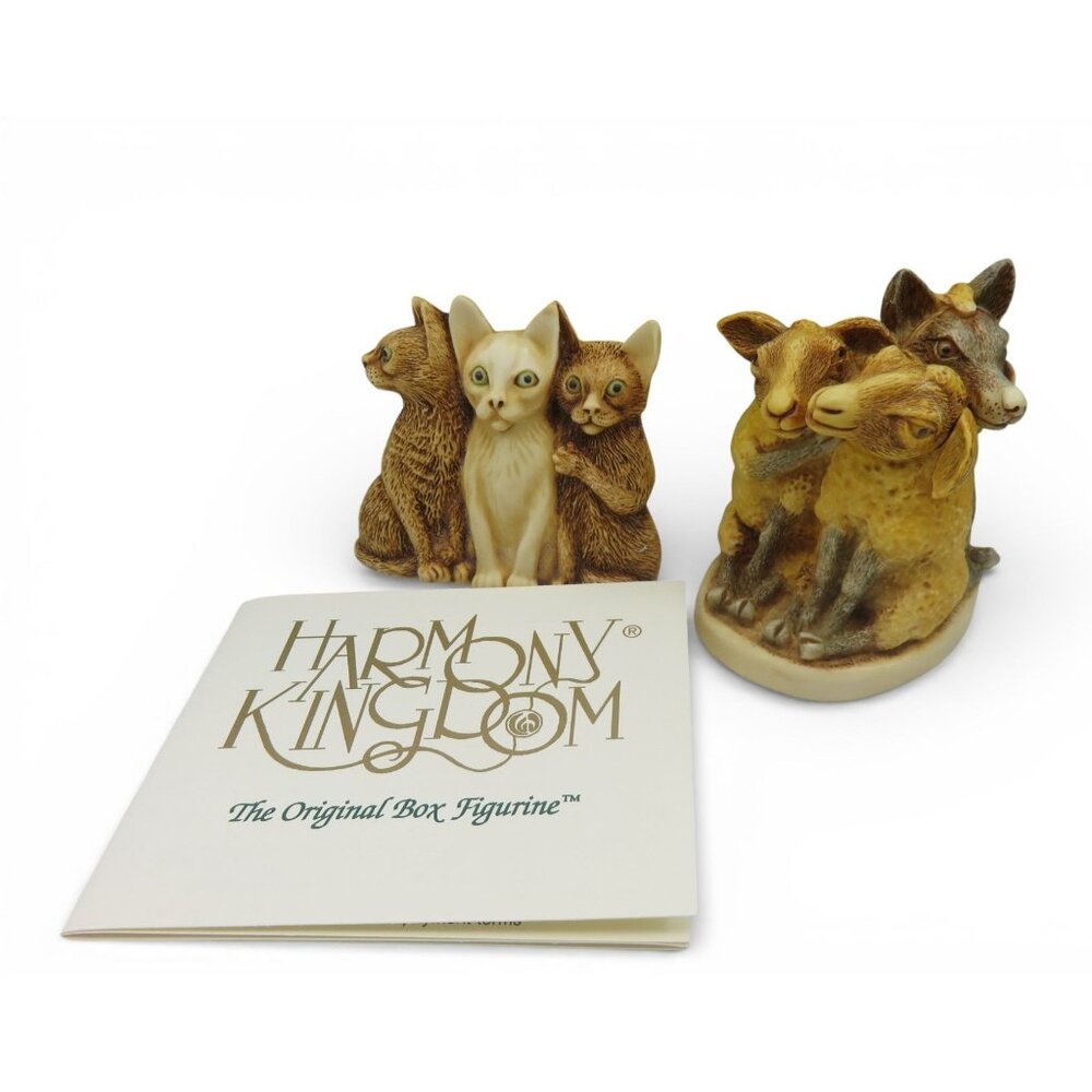 Harmony Kingdom Royal Watch Collector Kit Mutton Chops and Cat Pin 1998 Vintage